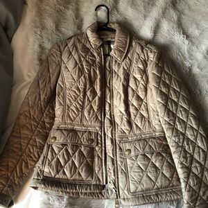 Burberry Britt Quilted Coat, Size S